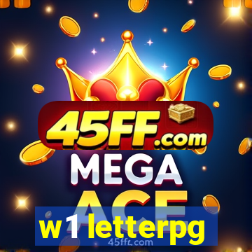 w1 letterpg